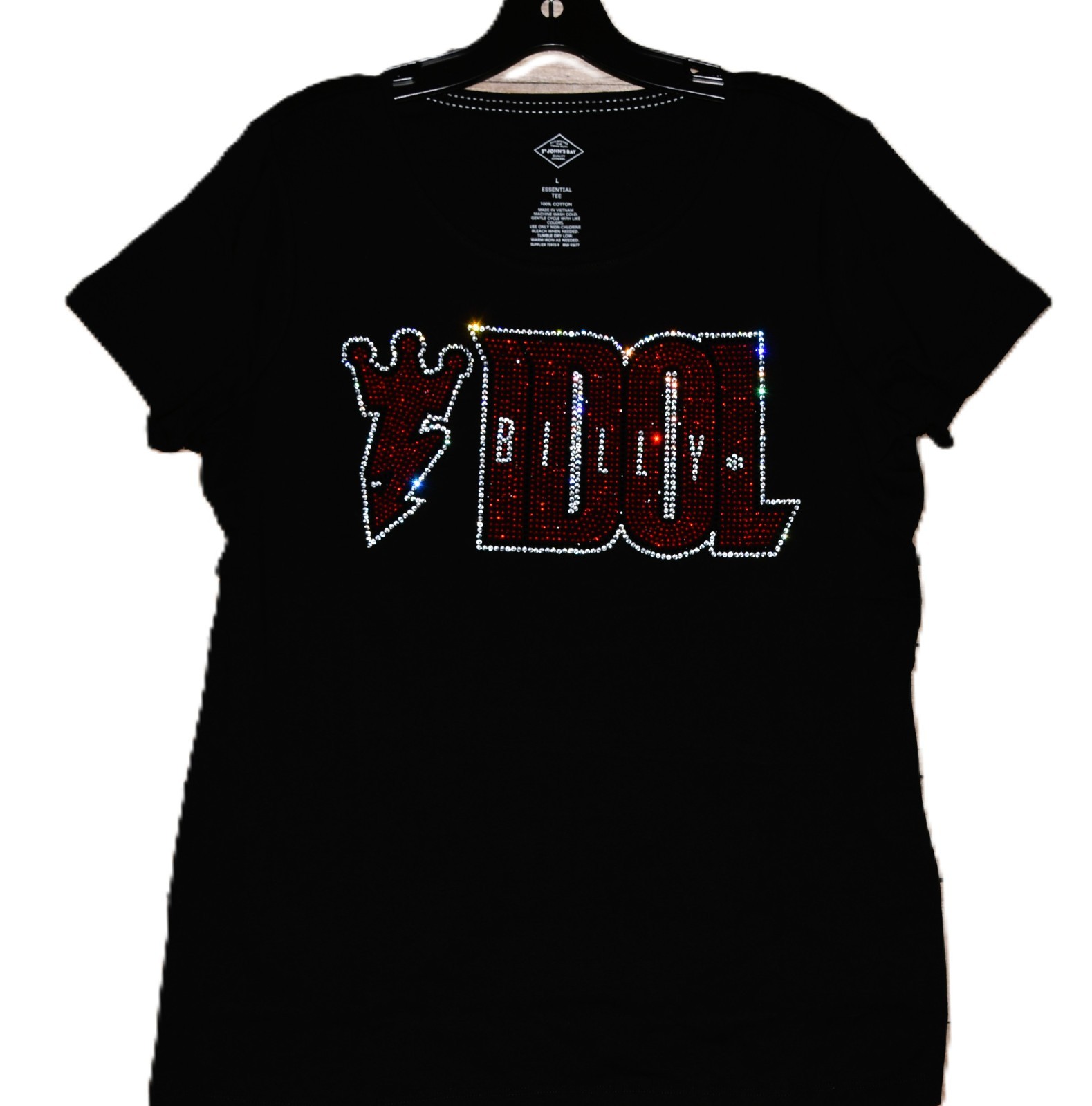Billy Idol rhinestone bling shirt or tank XS S M L XL XXL 1X 2X 3X 4X 5X