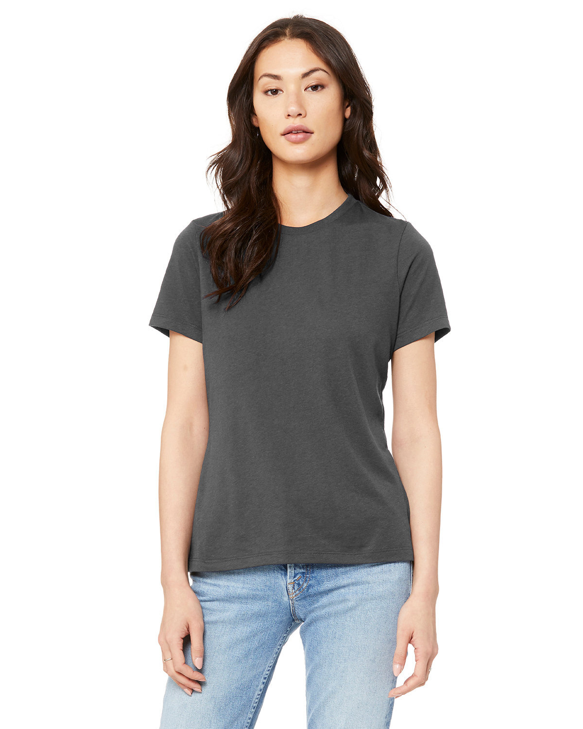 3 Pack Of Bella + Canvas B6400 Ladies Relaxed Jersey Short Sleeve T-Shirt