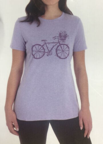 GERRY Women’s Camping Graphic T-Shirt, Petunia VARIATION