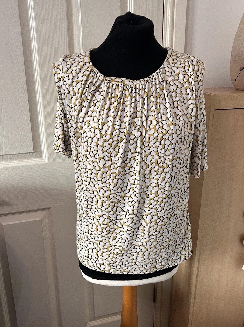 Hobbs Size S Top Womens 3/4 Sleeve Smart Casual Work Holiday