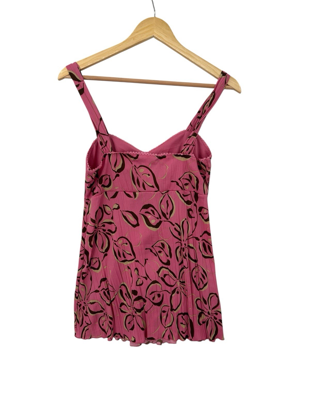Zena Jeans Babydoll Top Womens Size M Y2K 90s Boho Hippie Retro Concerrt Flirty