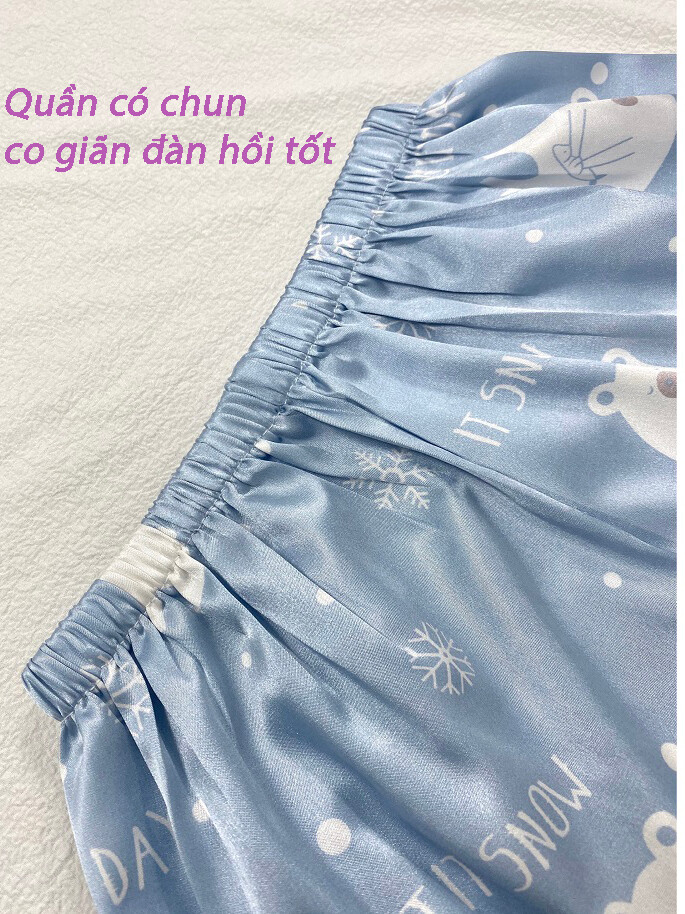[US Seller] Lovely Short Sleeve Pajama For Women – FREESTYLE- ALL Season