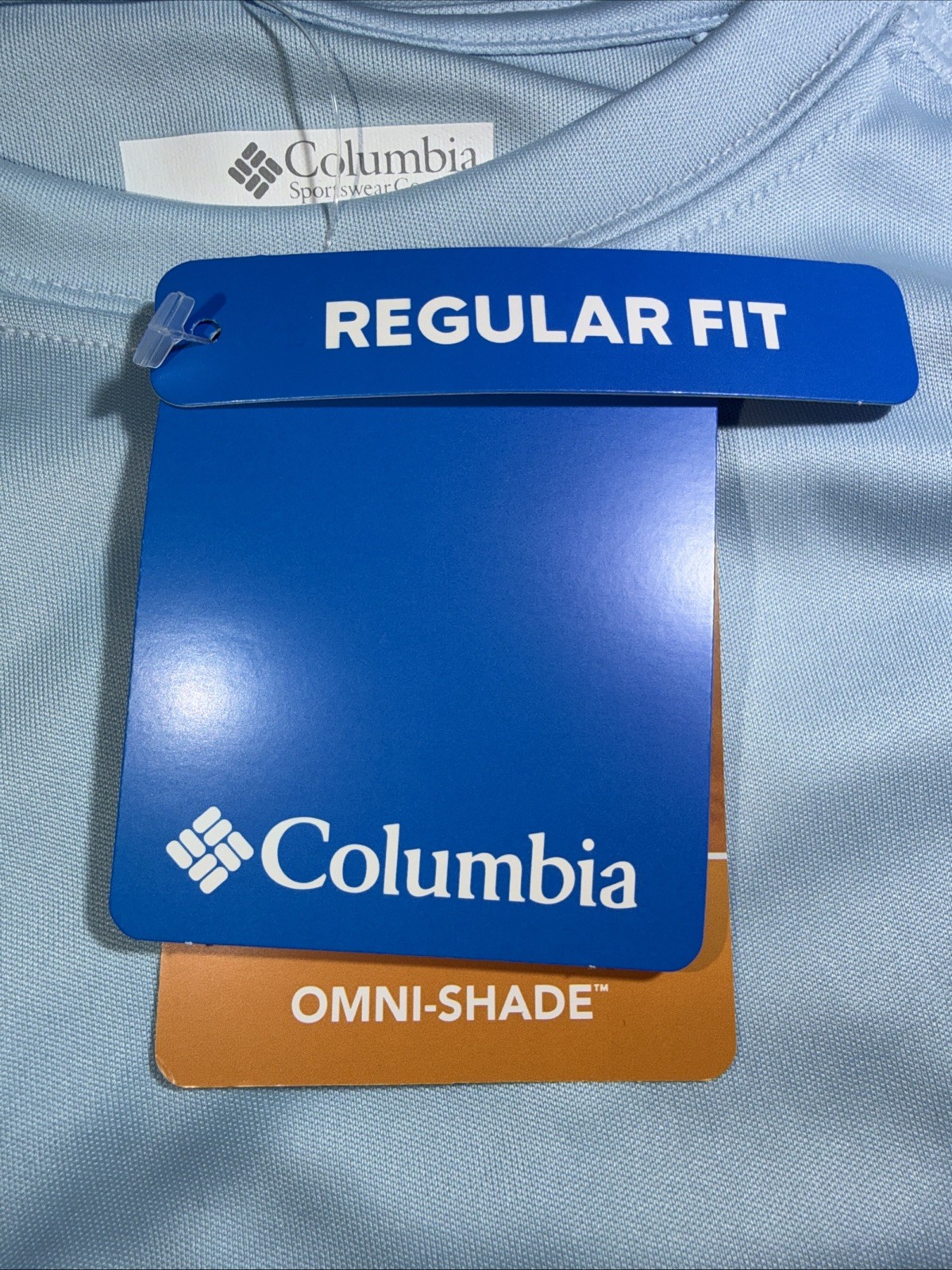 NEW Women’s Columbia Omni-Shade Blue Long Sleeve Sun Tee Shirt Size Medium