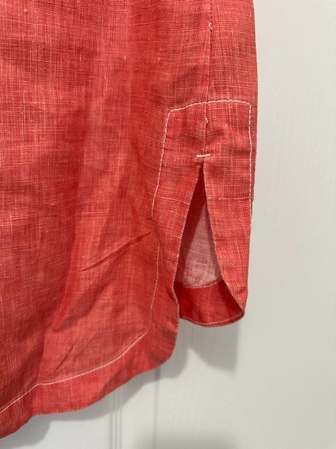 TOMMY BAHAMA SLEEVELESS 100% LINEN | WOMEN | ORANGE COLOR | SIZE M