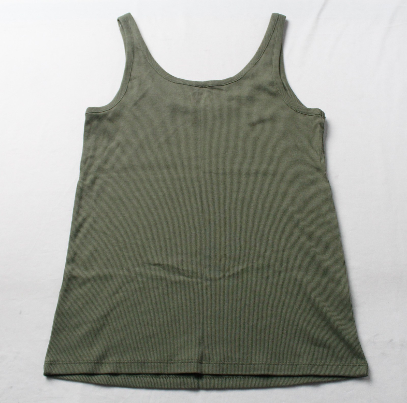 Old Navy Women’s First-Layer Ribbed Scoop-neck Tank Top CN6 Apline Tundra Large