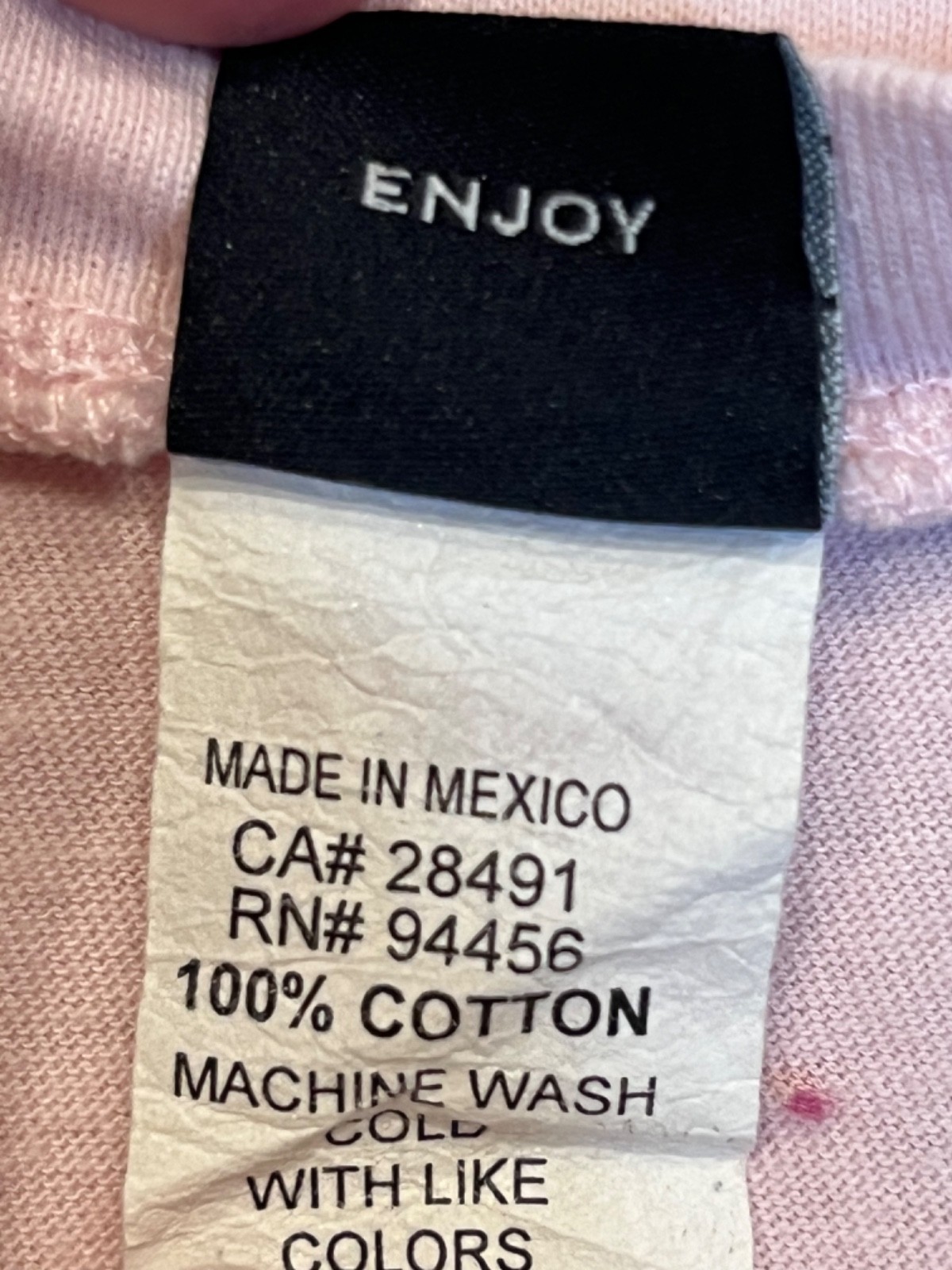Vintage Hurley T Shirt XS Y2K VTG Pale Pink V-Neck Top 100% Cotton Skater Grunge