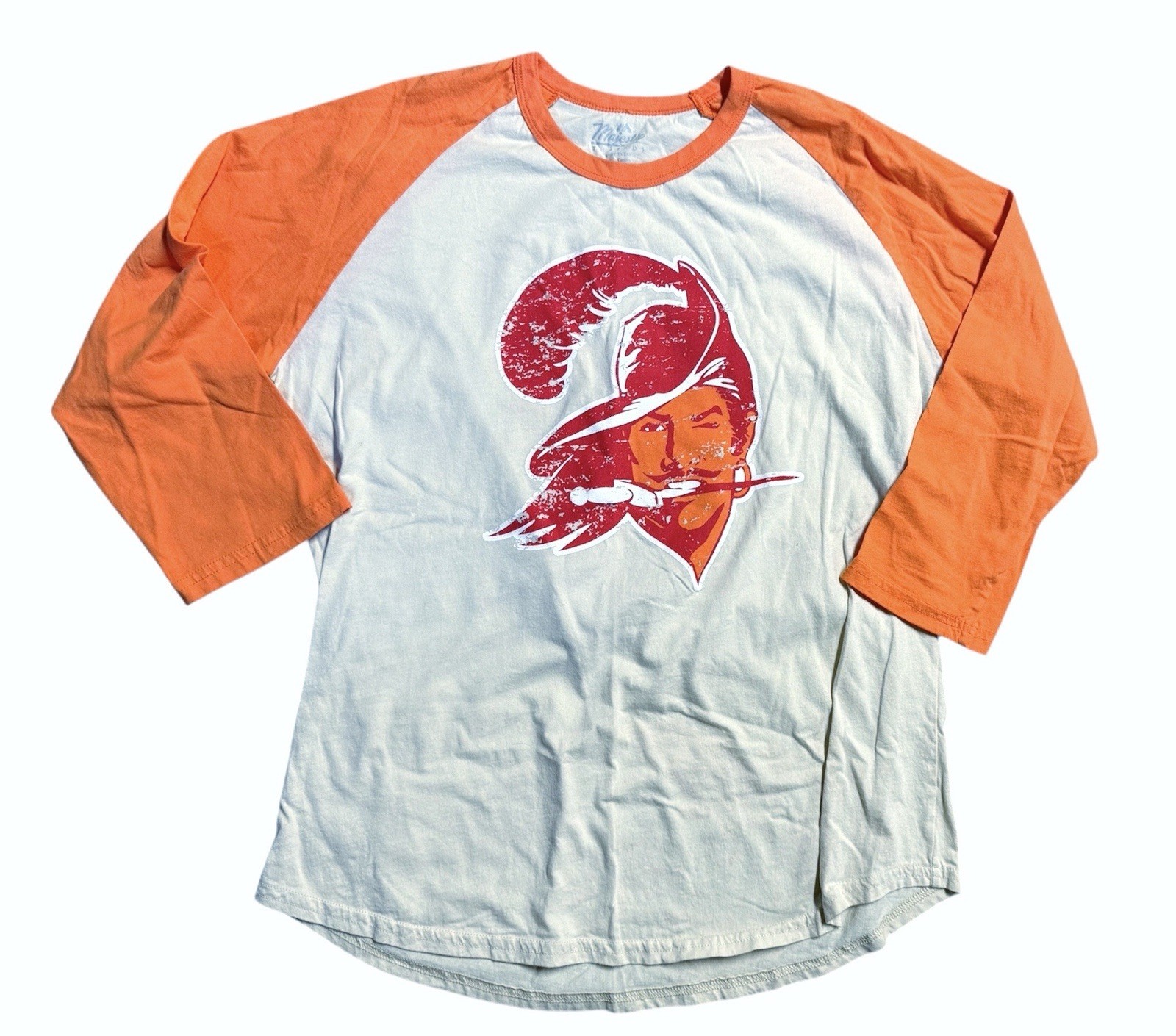 Tampa Bay Buccaneers Tom Brady Size Large NFL 3/4 Sleeve Women’s Throwback