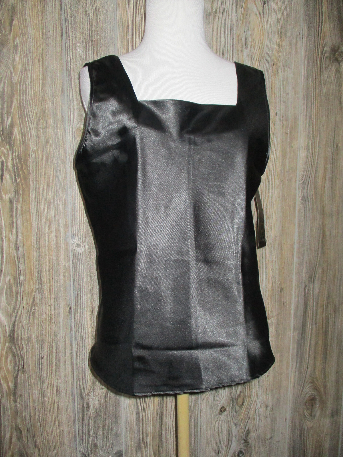 Vintage Escapades NWT Suit Camisole Womens Sz M Black Sleeveless Witch Goth Glam