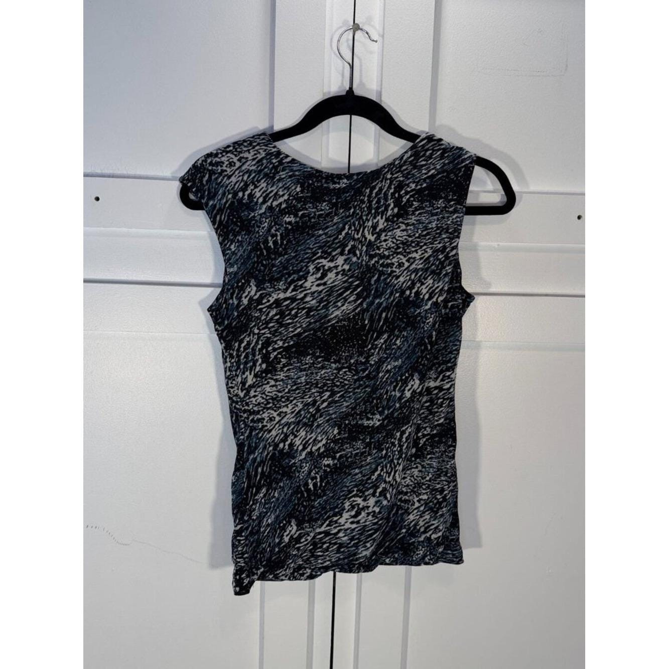 Classiques Entier Black White Women’s Sleeveless Top M Black/White