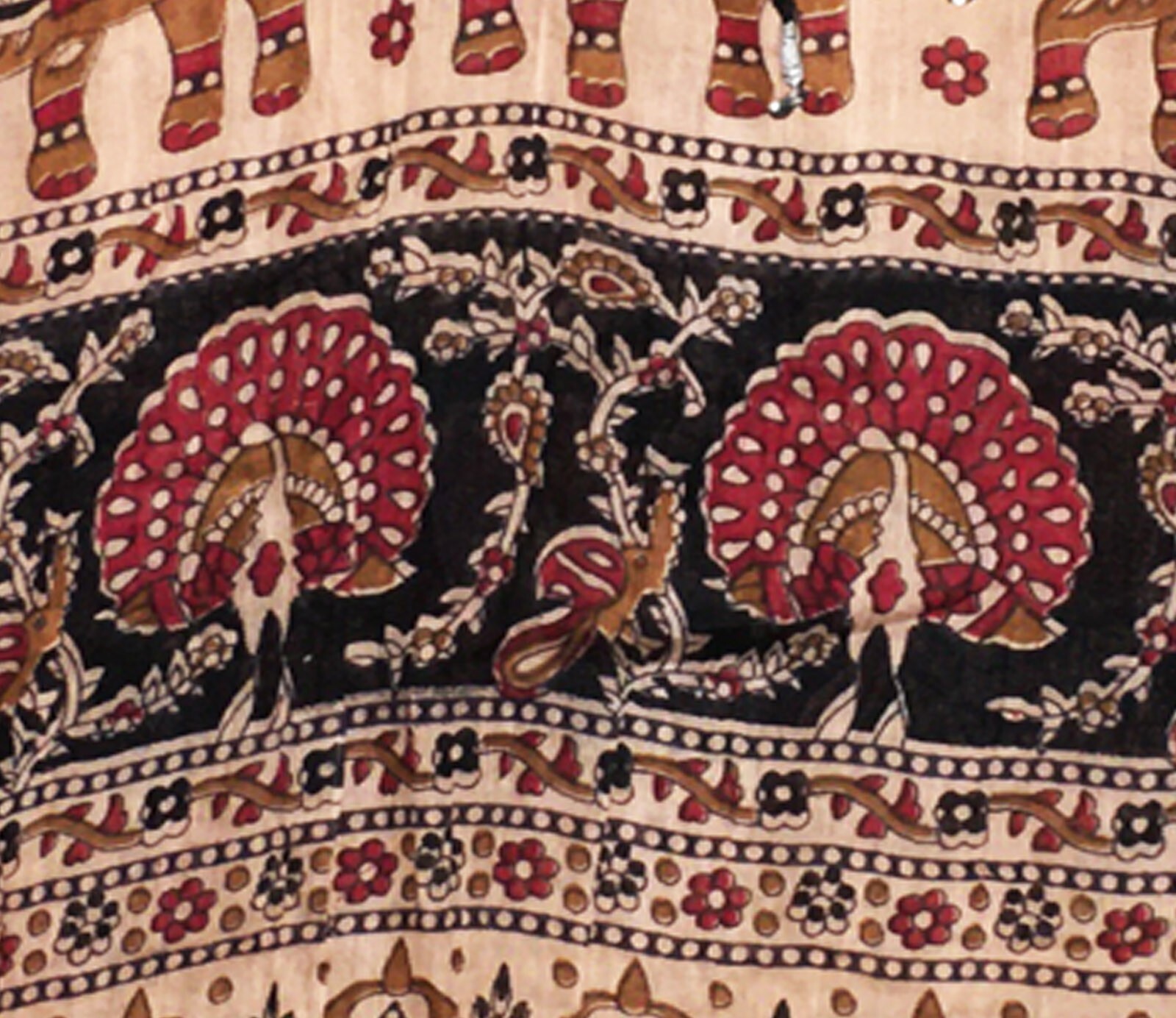 Indian Ethnic Top Blouse Cotton Tunic Women Boho Blusa Hippie Gypsy Dress Retro