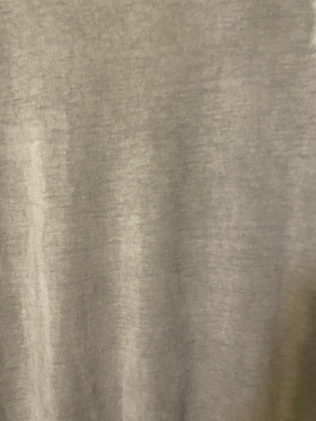 SOFT SURROUNDINGS SELF FABRIC DECORATED TEE HIP MOD ROCK CASUAL GRAY SAND DYED M