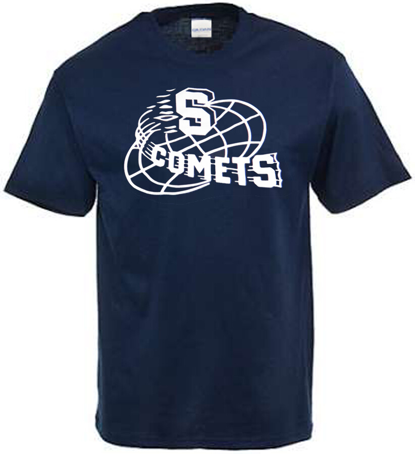 Vintage Solon Comets Mens Throwback Retro T-Shirt – SOLON, OHIO