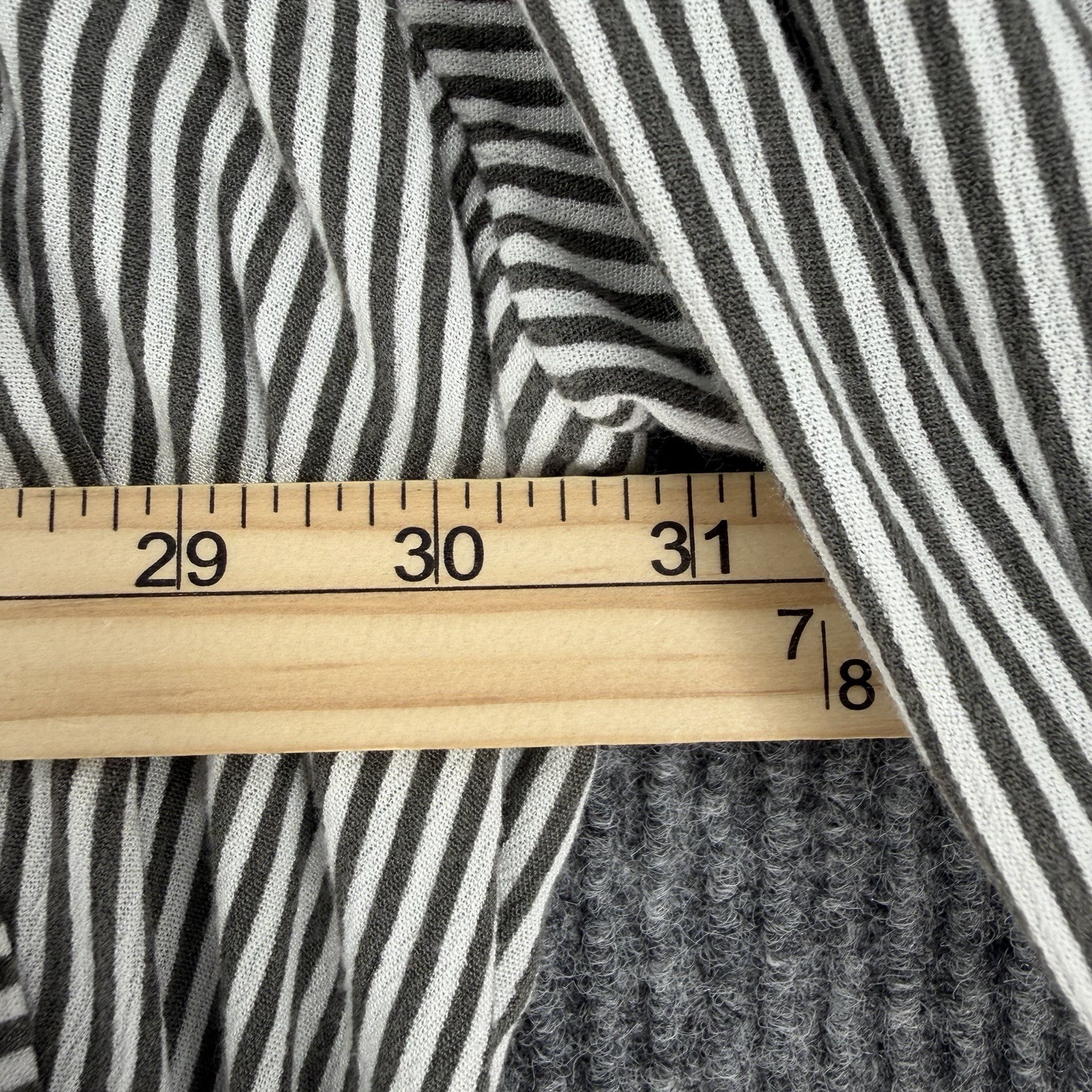 Festi by Torrid 5X oversized lagenlook striped tunic blouse /cover up boho artsy