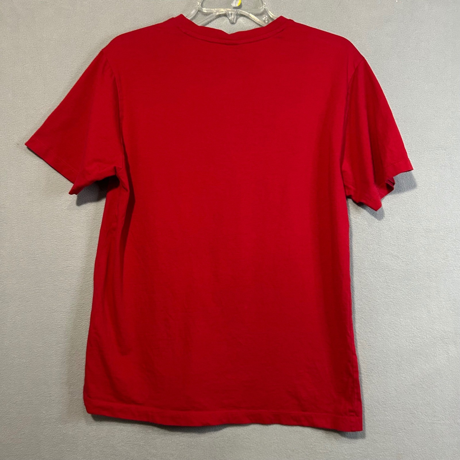 U.S. Polo Assn Red V Neck T-Shirt Women’s Size Small Short Sleeve Casual Cotton