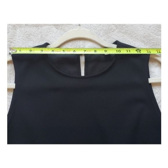 Gianni Bini side cut out band crop top black size XS