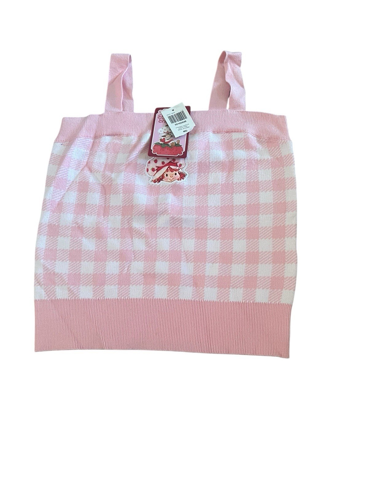 Strawberry Shortcake women’s Sweater tank Top Shirt Size Medium