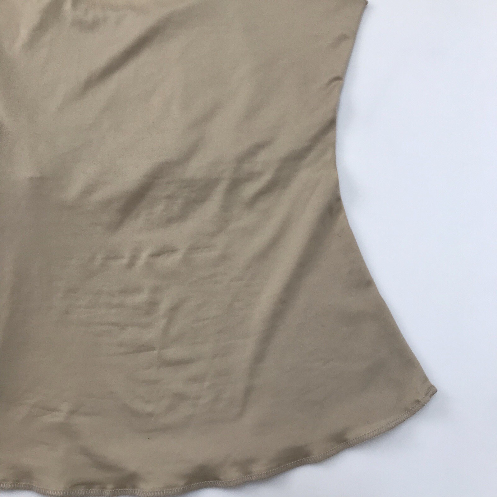Spanx Hide & Sleek Cami Tank Size S Nude Compression Scoop Neck Top