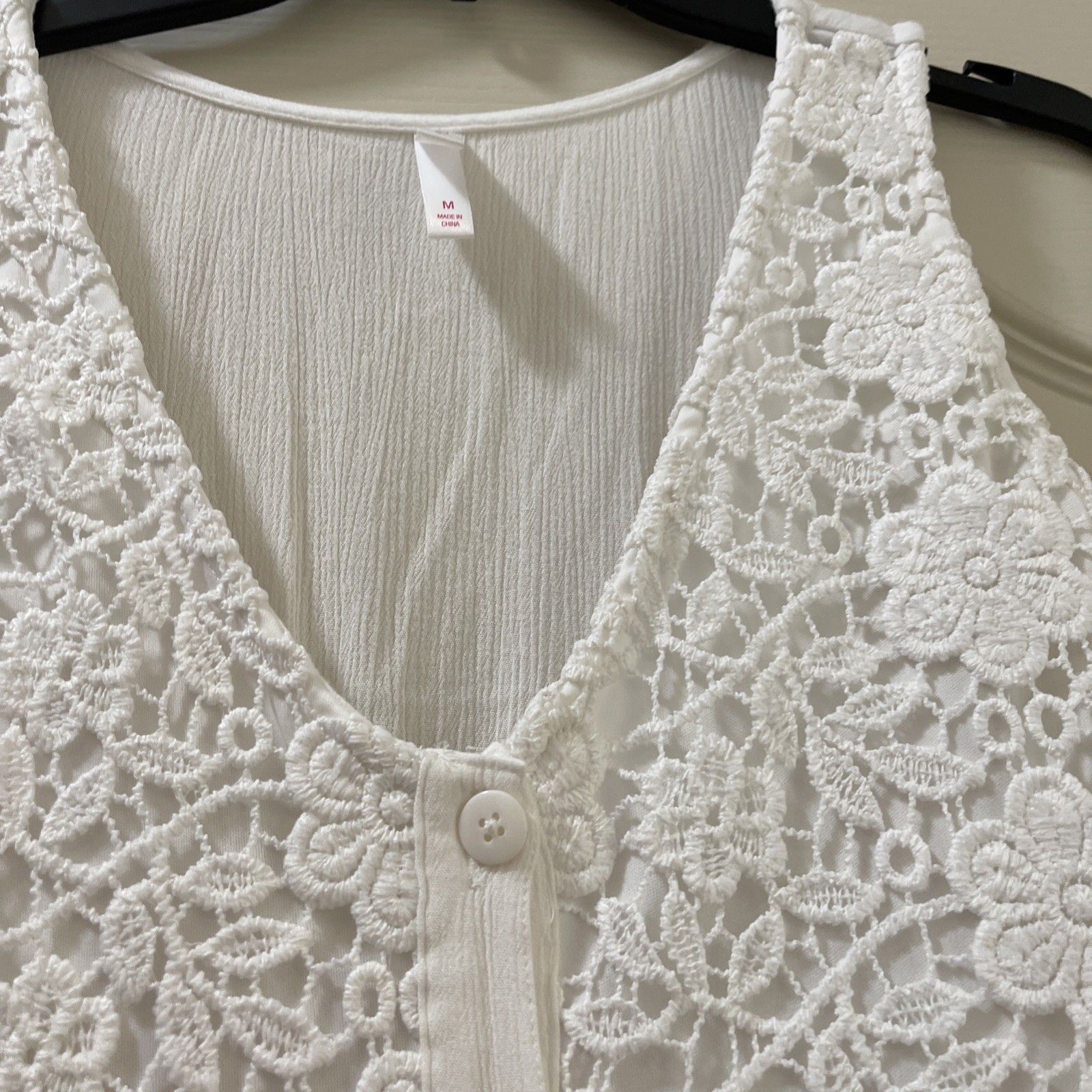 Beautiful Crochet Sleeveless Top