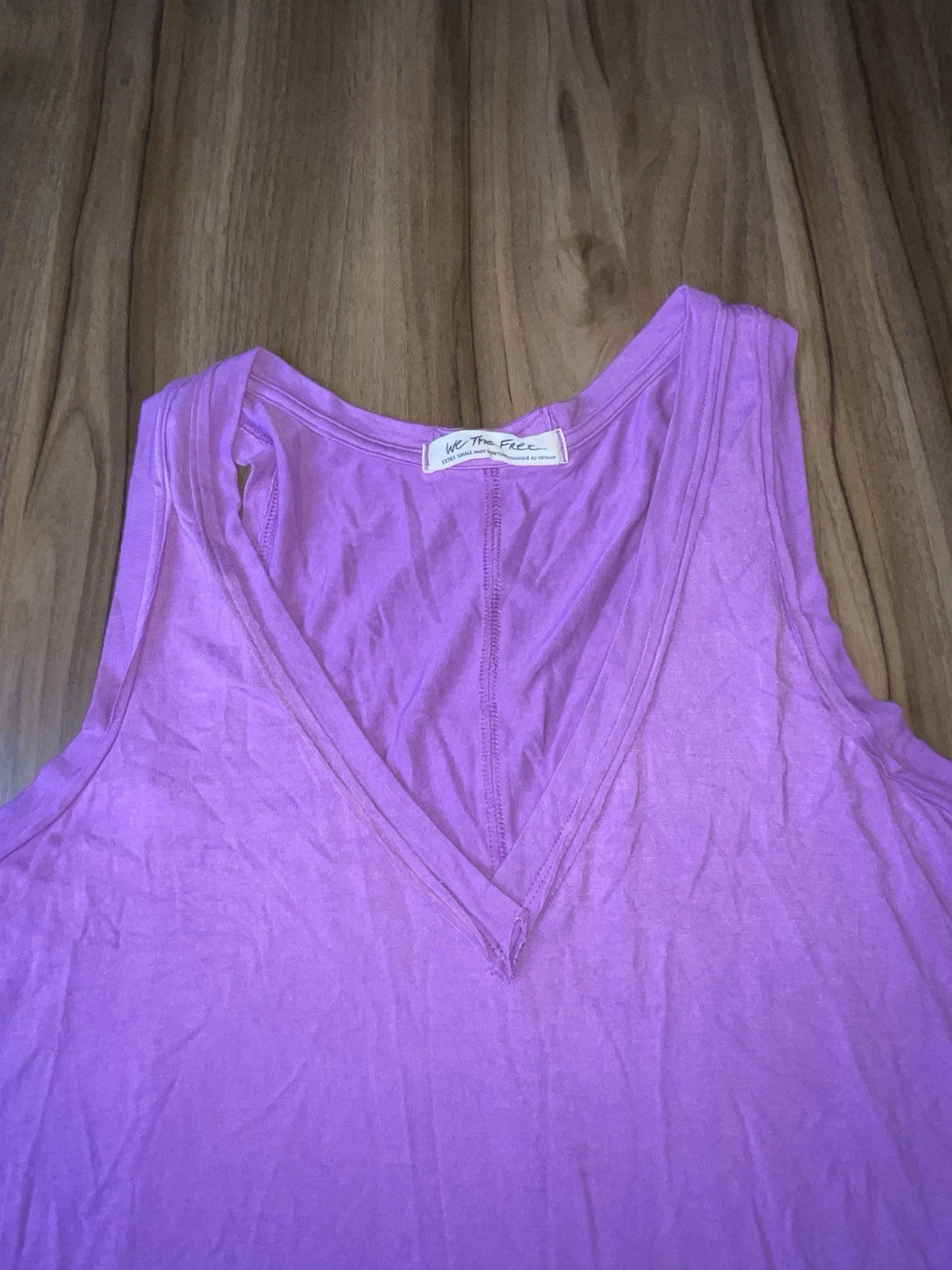 FREE PEOPLE WE THE FREE WOMEN’S WISTERIA SLEEVELESS MOON DANCE TANK TOP Sz S