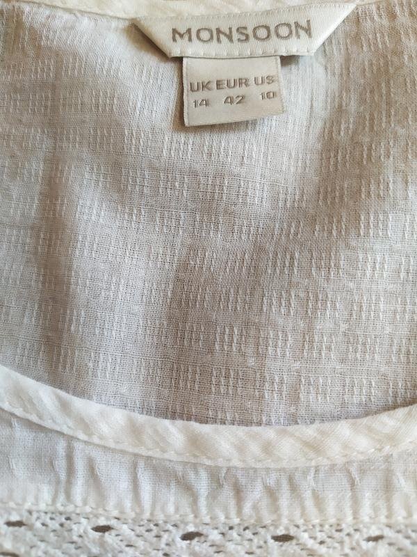 women monsoon shirt white 38 / M