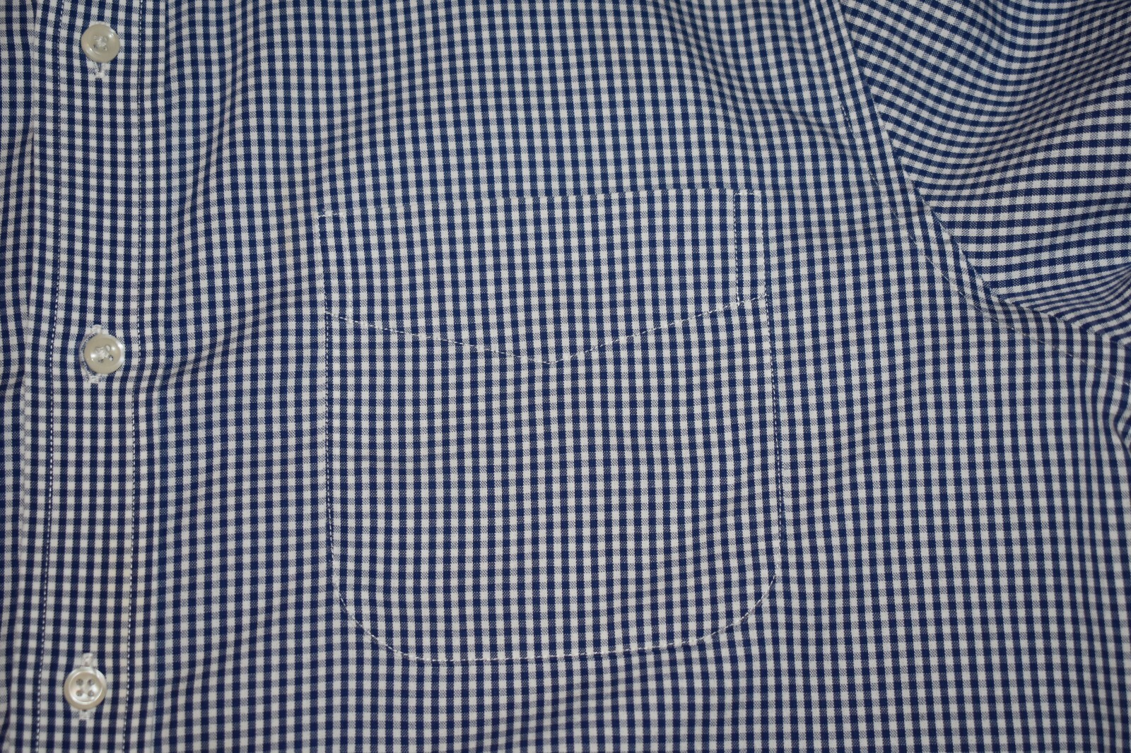 LAUREN RALPH LAUREN BLUE CHECKERED SHIRT – 16 32/33 LONG SLEEVED