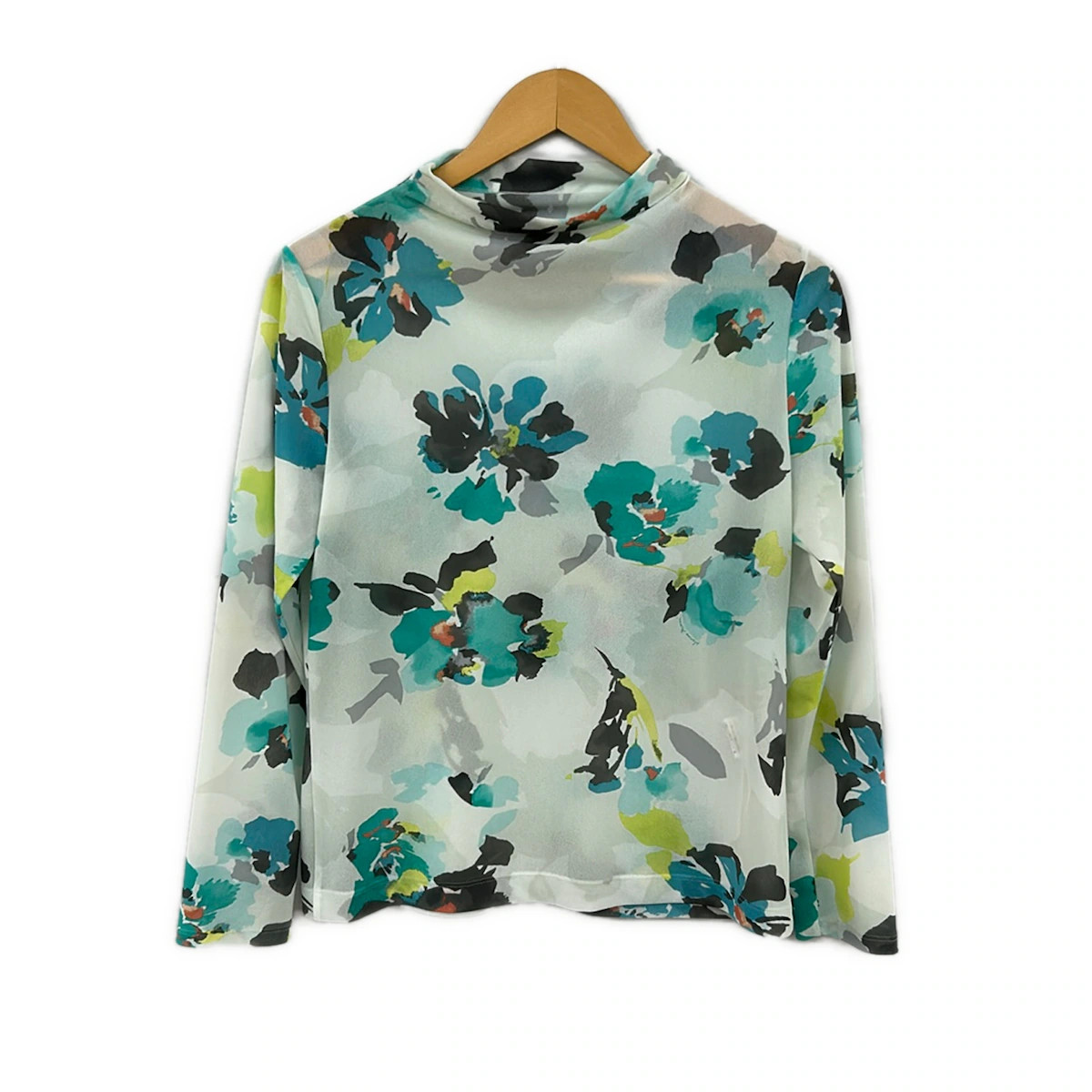 HANAE MORI White Blue Green Multi Women’s Cutsew