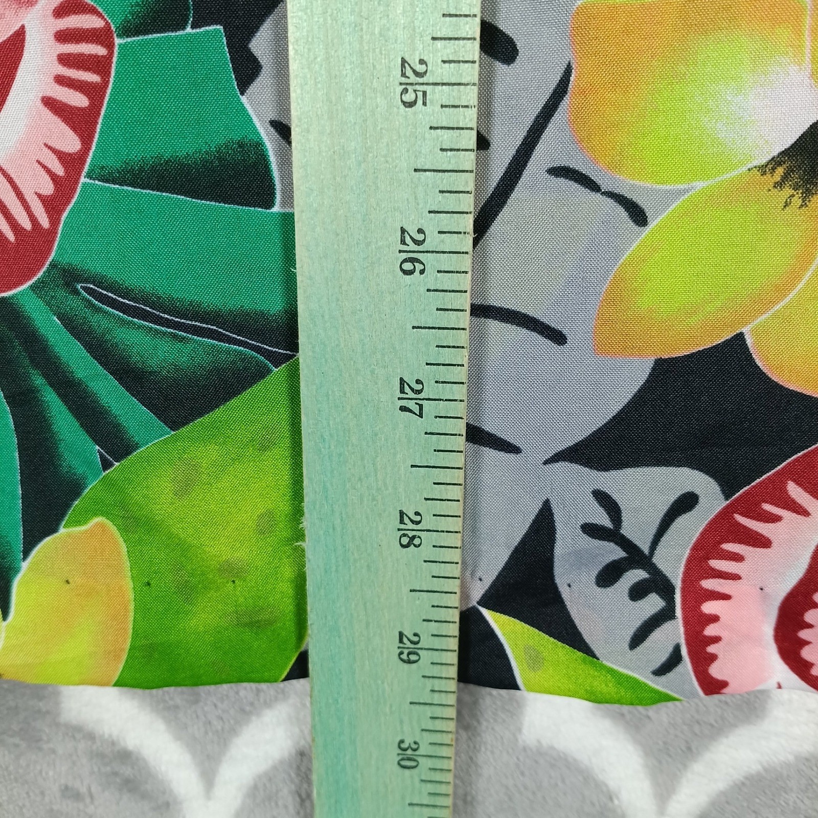 Hilo Hattie Hawaiian Shirt Women XL Green Tropical Floral Lightweight Polyester