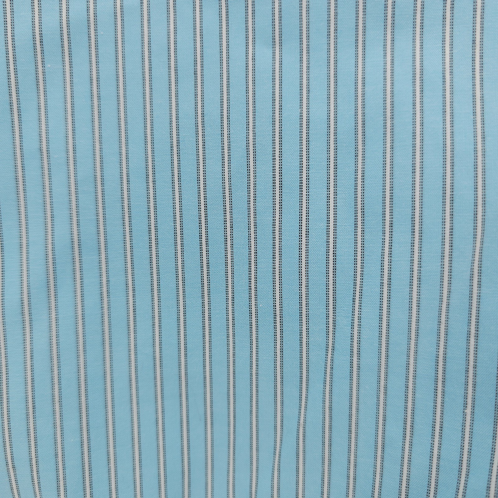 TALBOTS Blue Striped Sleeveless Button Shirt Wrinkle Resistant Stretch Size 22WP