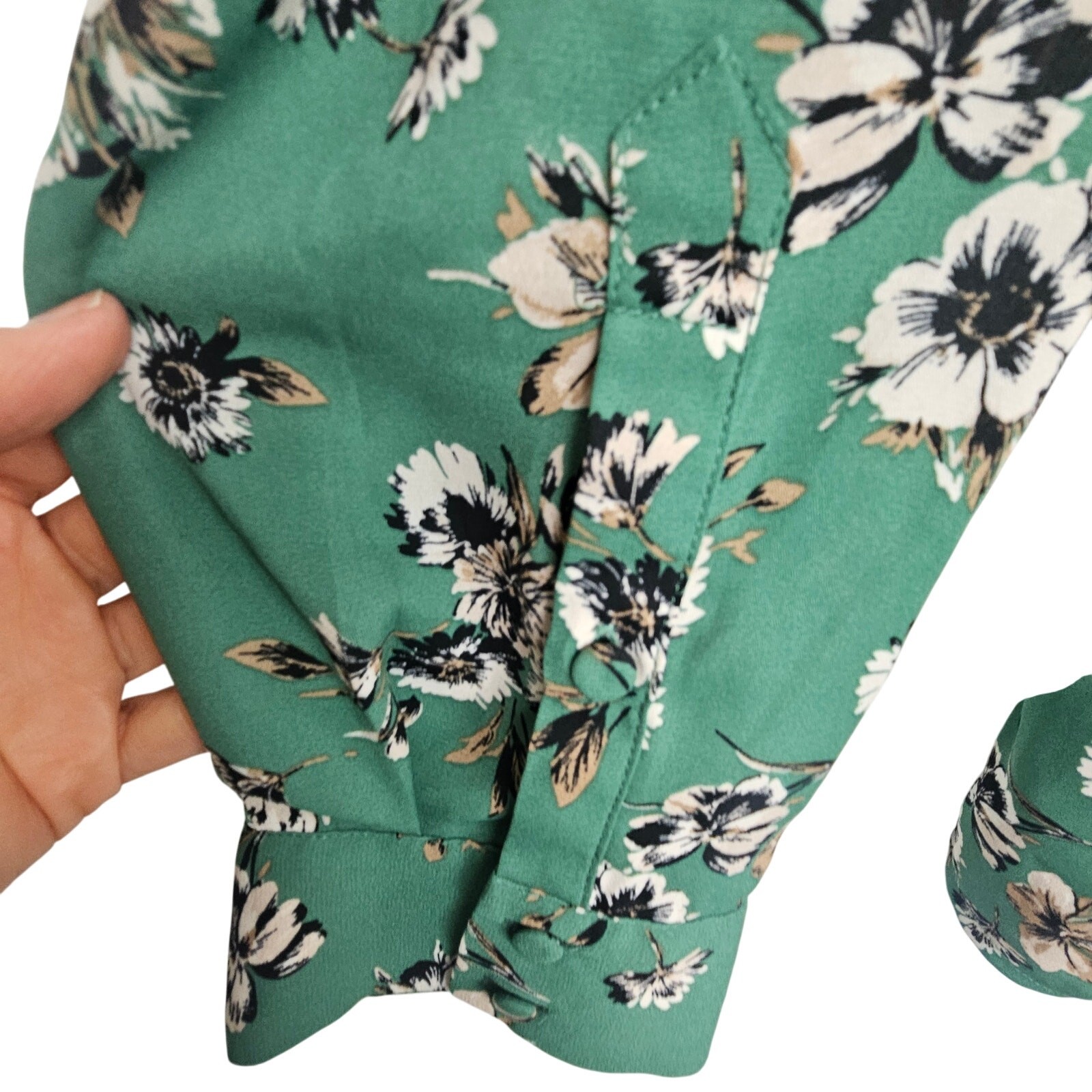 Torrid Floral Madison Georgette Blouse Plus Size 3X Career Corp Work Cottagecore