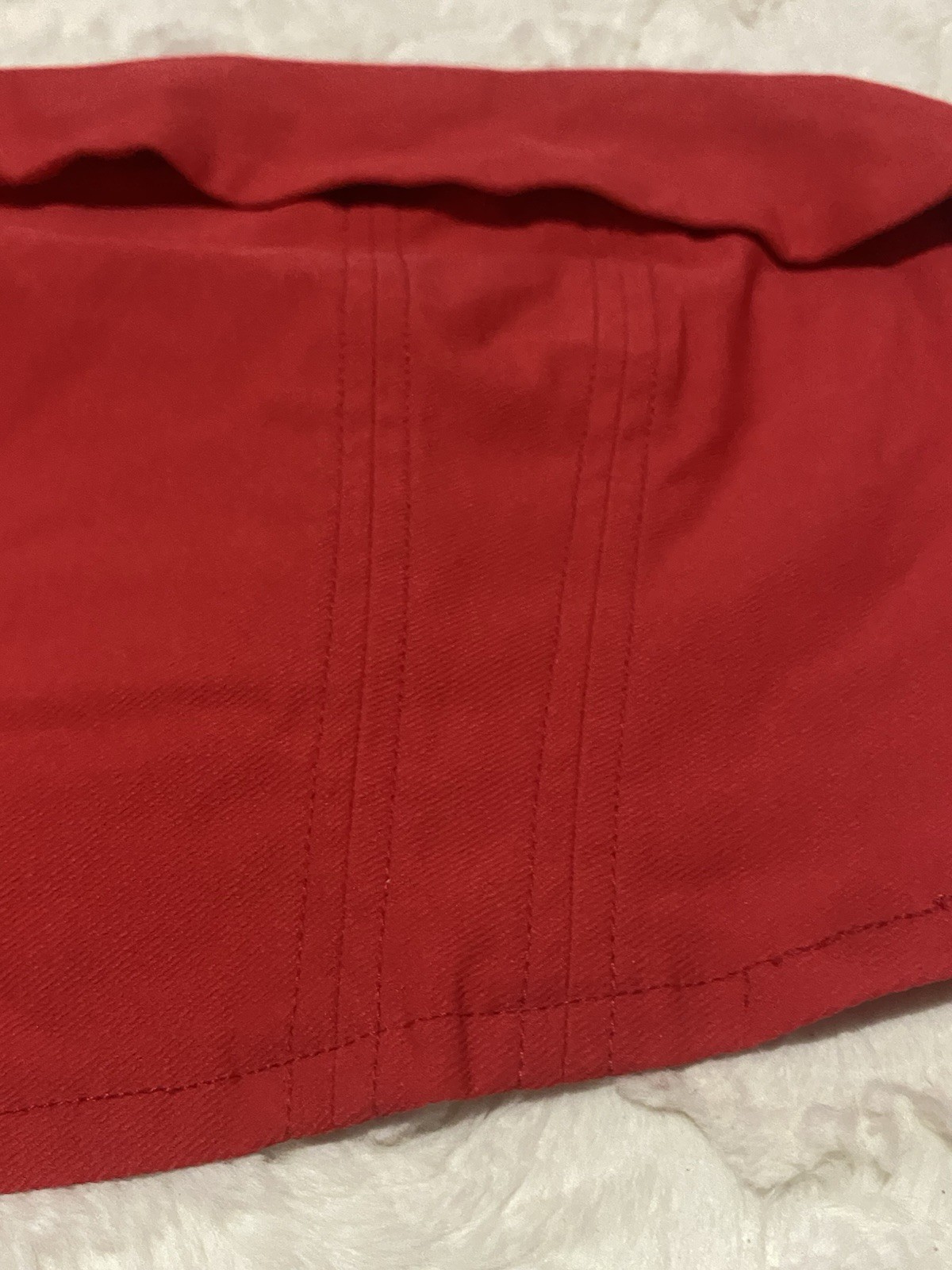 Wild Fable Womens Red Knit Smocked Strapless Bandeau Tube Top Stretch XL