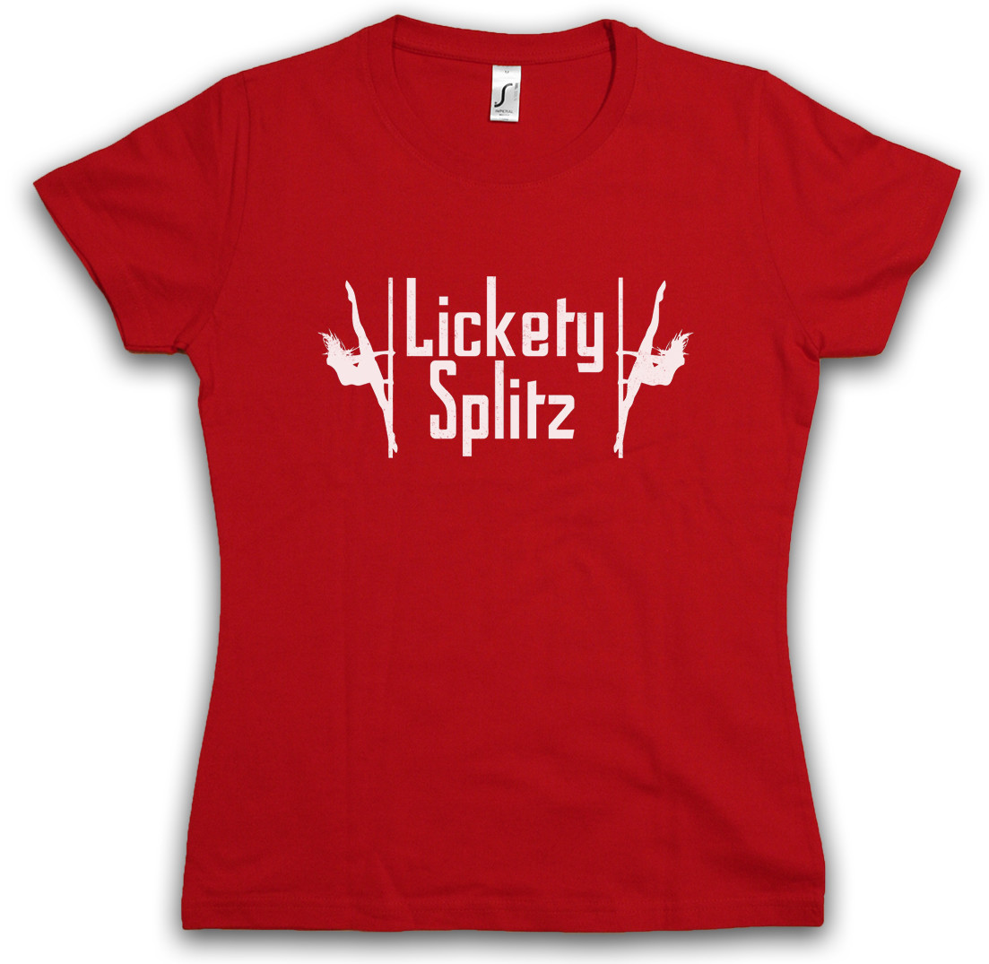 Lickety Splitz Women T-Shirt Martin Ozark Ozarks Bar Strip Marty Split Club