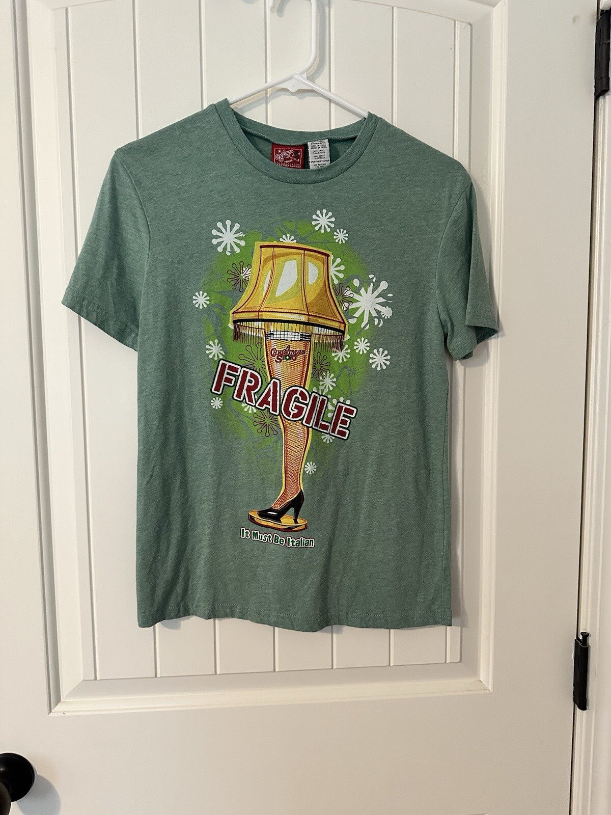 A Christmas Story movie T-shirt tee Women’s size small leg lamp Tee