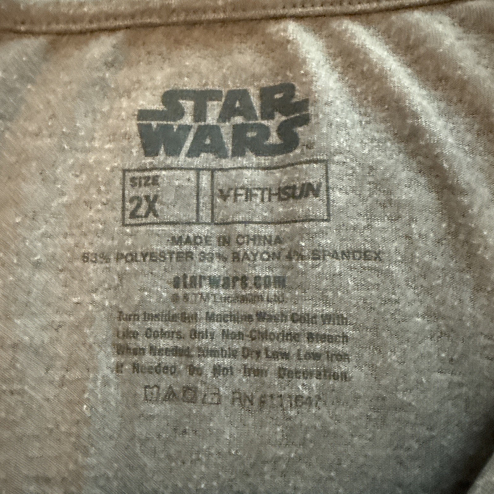 Grogu The Child Baby Yoda Star Wars Mandalorian Womens 2XL Shirt Disney