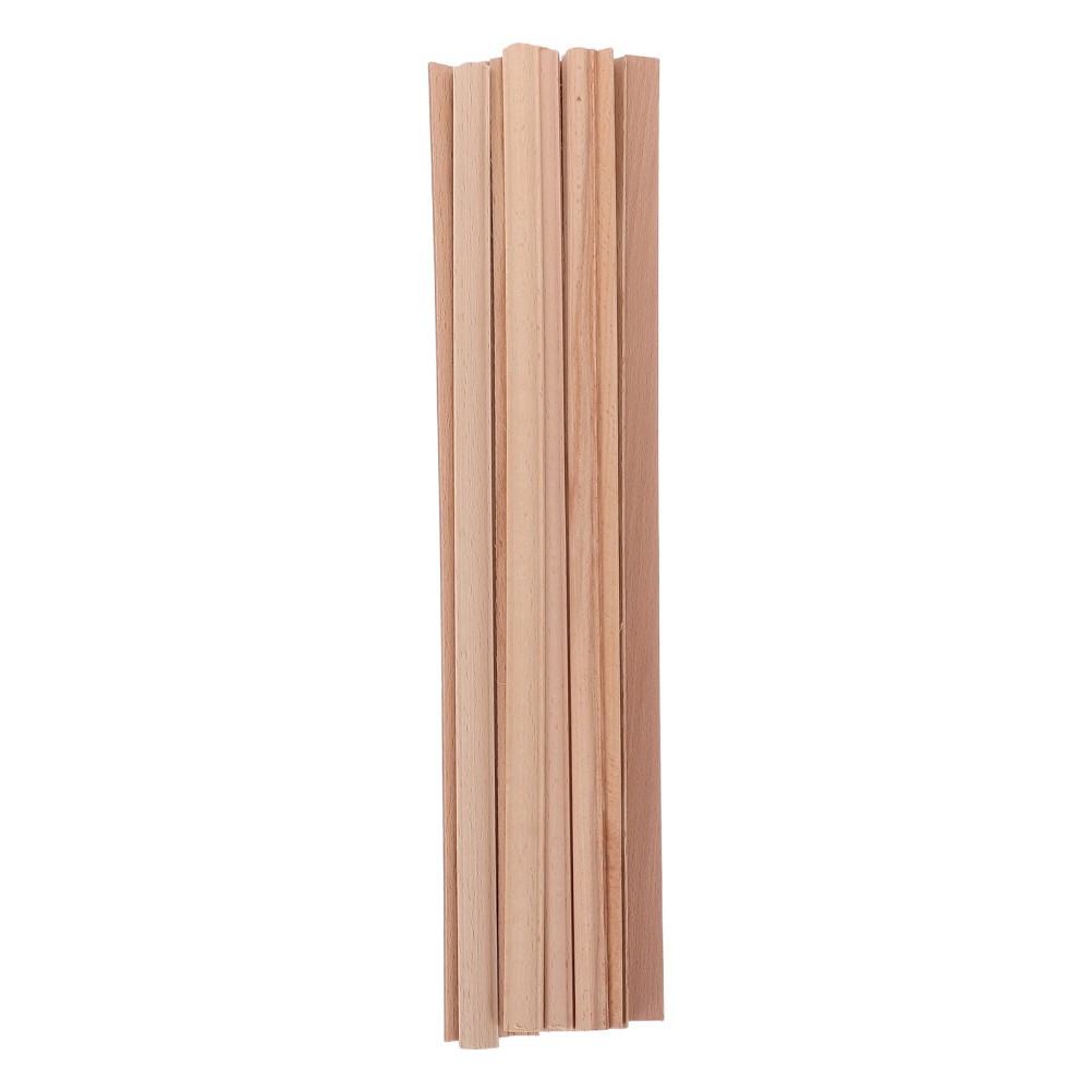Reusable Beige Wood Border Trim for Furniture and Door Frame Decoration
