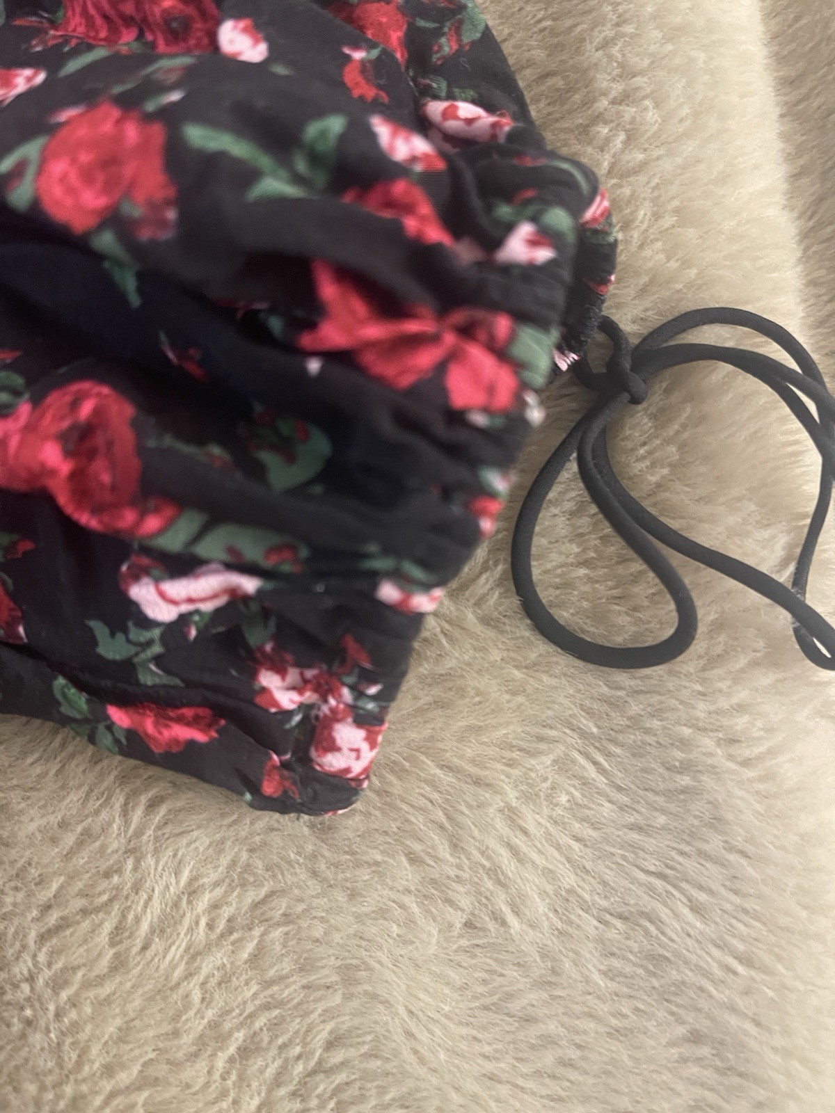 For Love & Lemons Womens Floral Bodice Corset Top Size Small Boho Y2K Retro