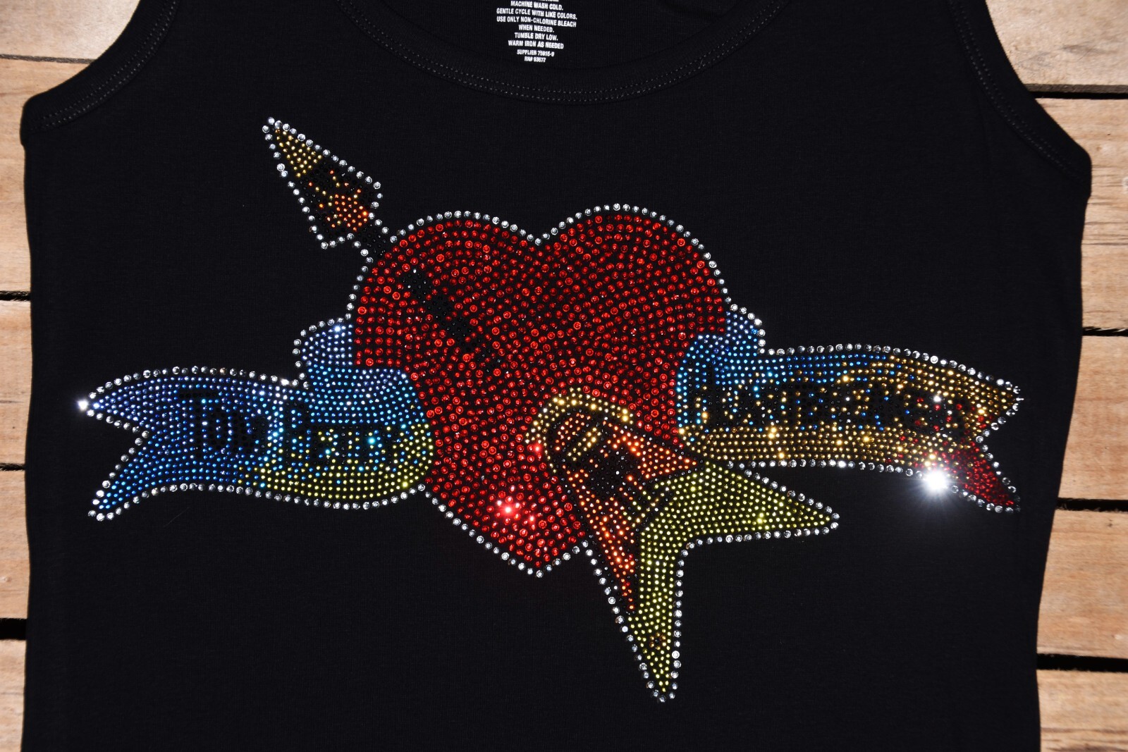 Tom Petty Heartbreakers rhinestone shirt or tank XS S M L XL XXL 1X 2X 3X 4X 5X