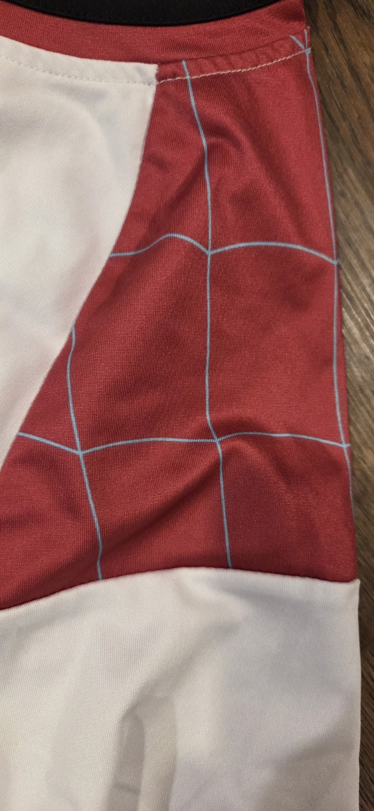 Ghost Spider Gwen Stacy Marvel Spider Man Soccer Jersey Adult Womens Small