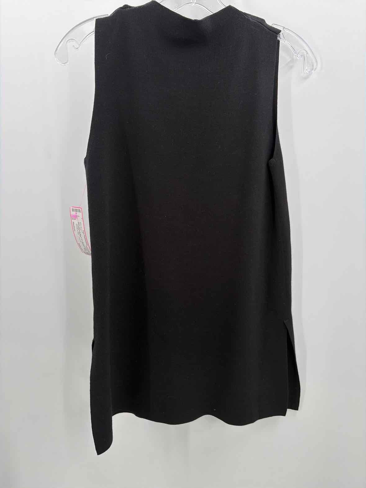 Pre-Owned MM LAFLEUR Black Size Medium Knit Tunic Tank Top
