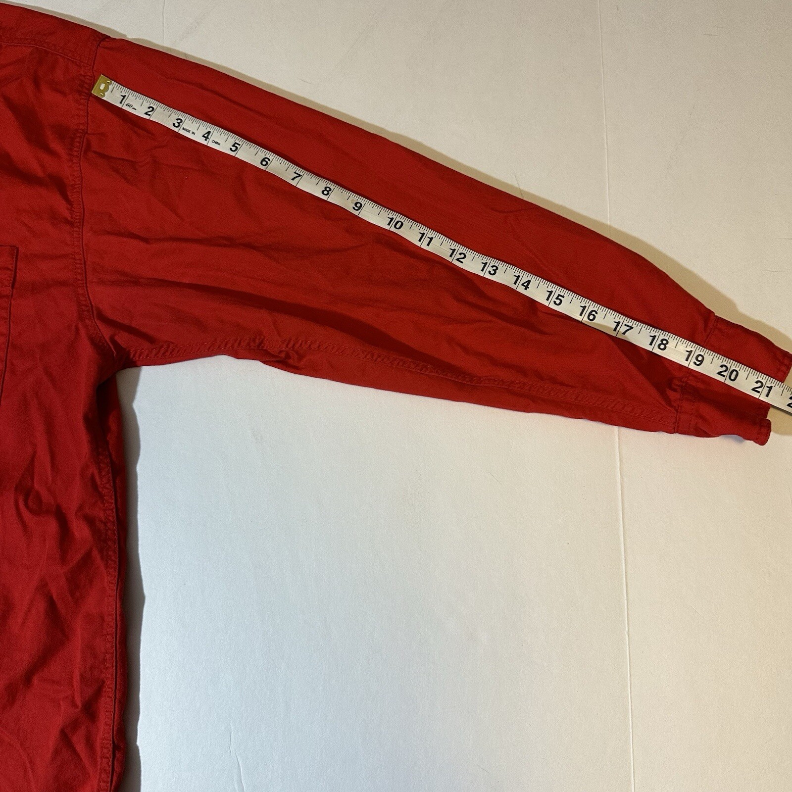 Vtg 90s Mickey Inc 101 Dalmations Button Up Shirt Top Back Embroidered Red Sz L