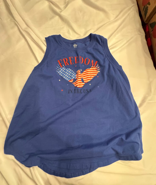Women’s Tank Top – L – Red/White/Blue – Patriotic