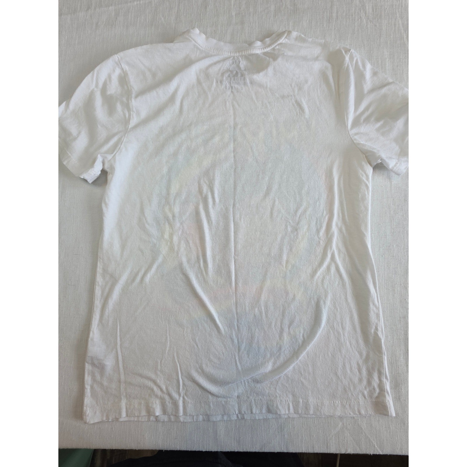 Authentic Jimi Hendrix 1969 Graphic Tee White Rock Band Shirt Womens XL festival