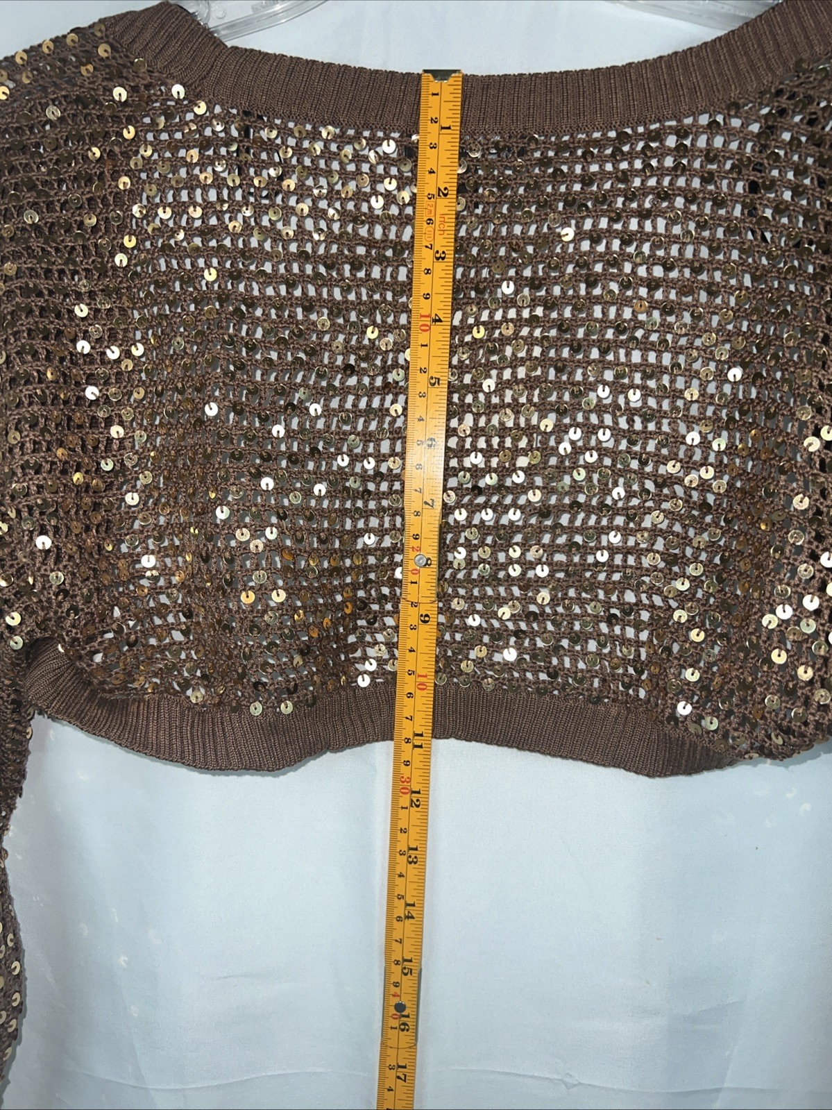 Vintage Y2K Bebe 100% Silk 3/4 Sequin Bolero NWT