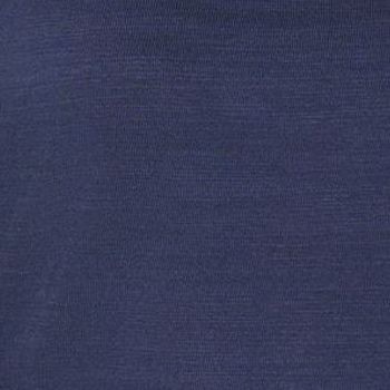 Gloria Vanderbilt Women’s Top Sz L Denim & Co. Textured Cotton Boat Blue A692003