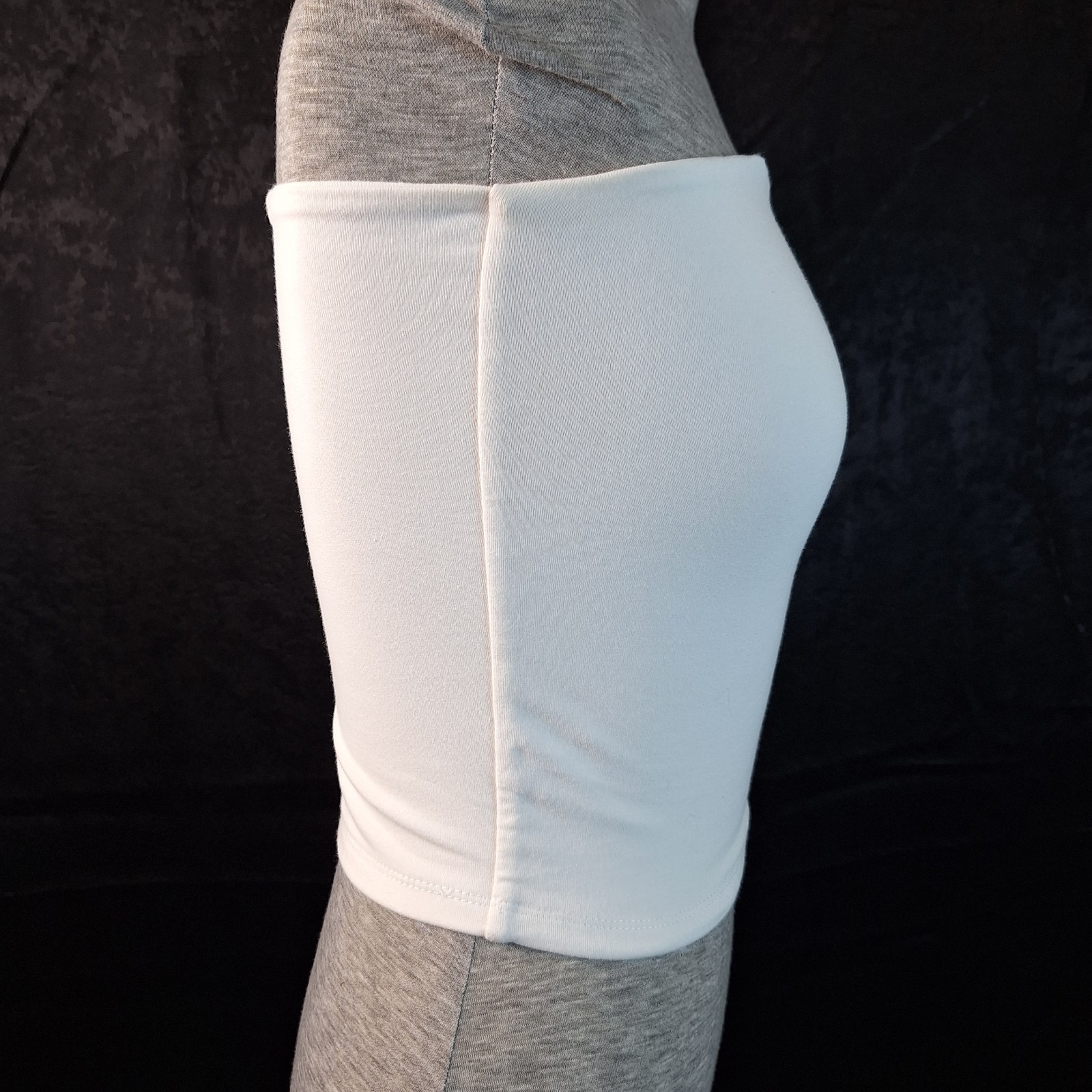 M Y2K HARLOW Tube Top 98 Cotton/2 Spandex Feminine Fairy Minimalist Casual Crop