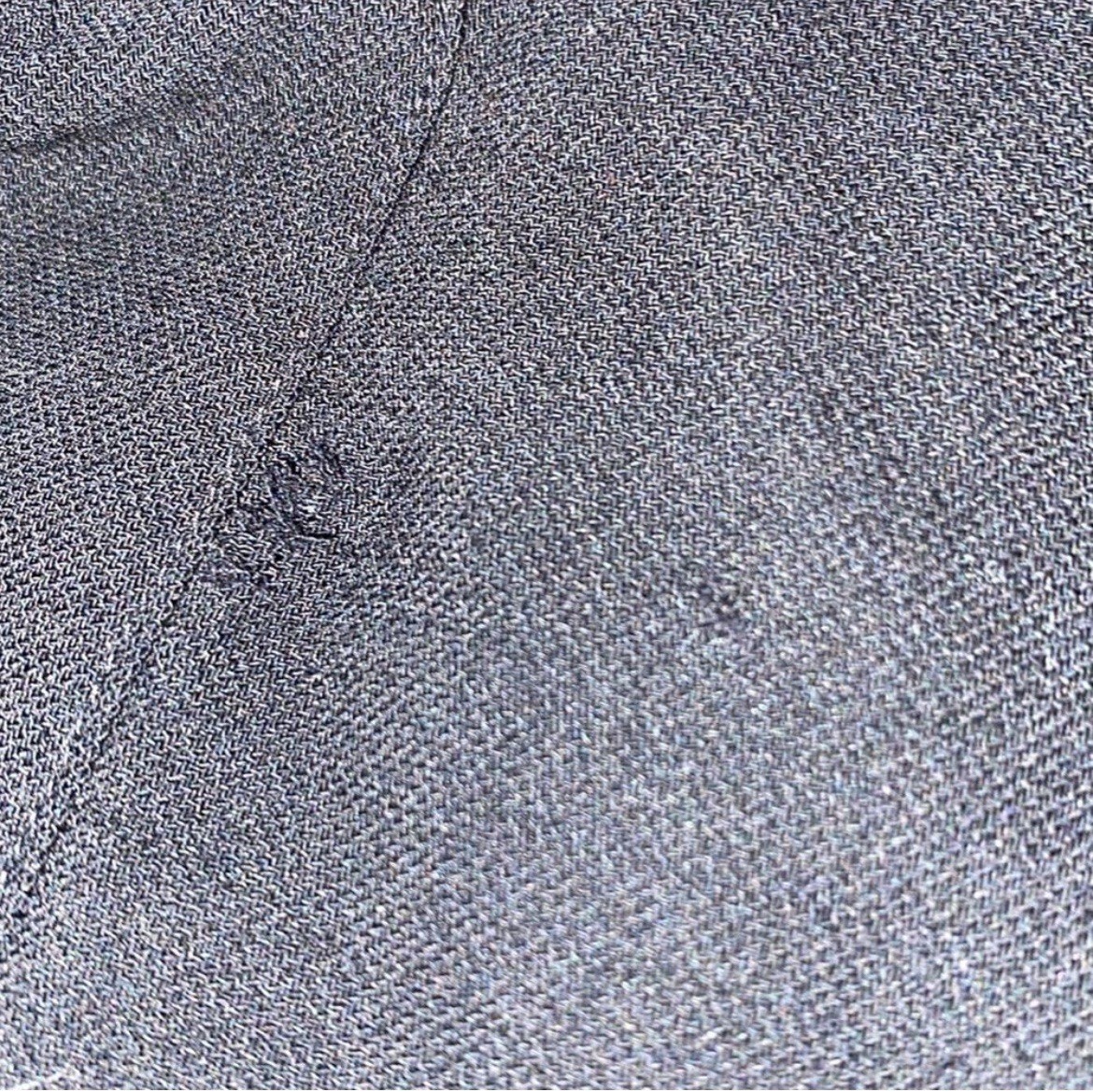 Linda Allard X Ellen Tracy Shirt Womens 4 Black 100% Wool Button Down 3/4 Sleeve