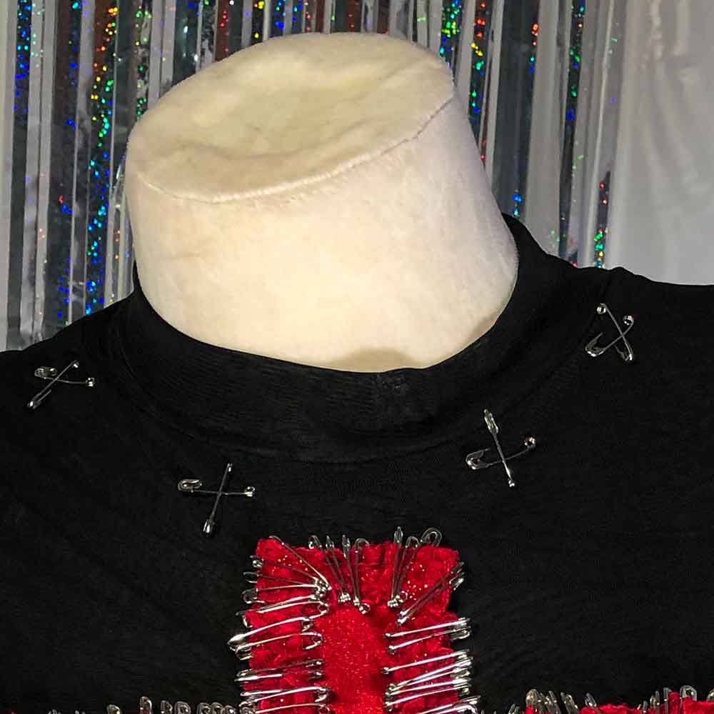 Goth Tops Punk Mini Rock Clothes Grunge Gothic Tank Emo Clothing Y2K Chic H5