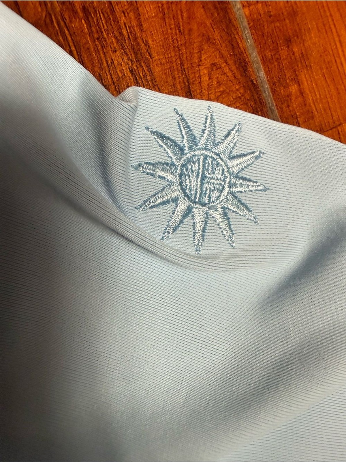 Peter Millard Long-Sleeve Light Blue Polo Top – Women’s Classic