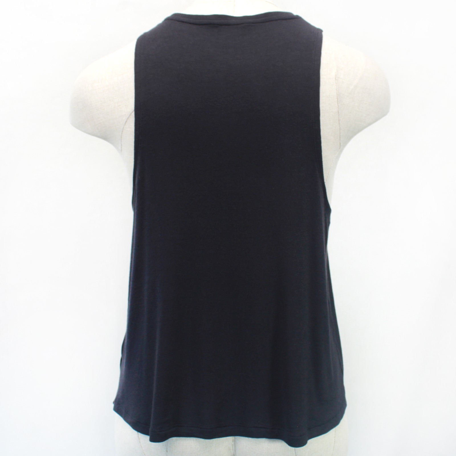 Athleta Plus Size Intimates & Sleepwear Ribbed Knit Black TOP Tank 1X