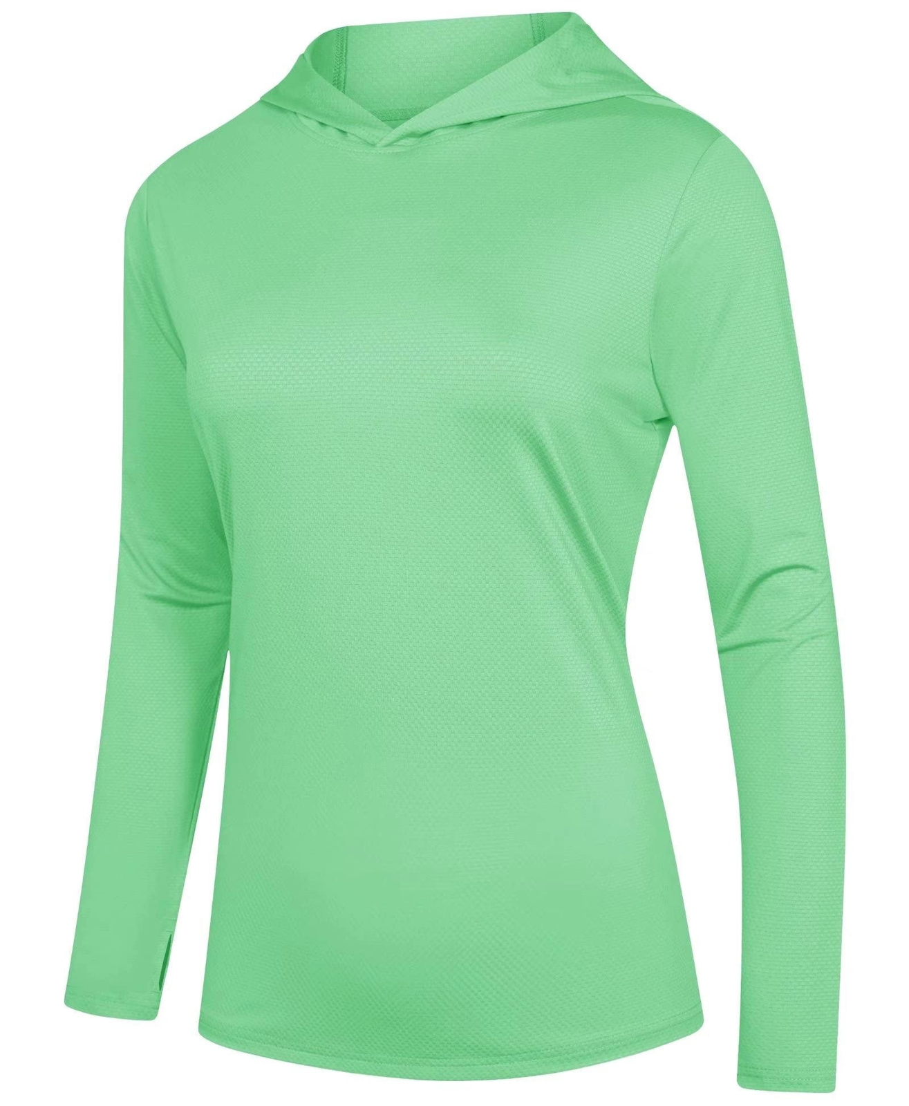 UPF50+ Women’s Casual Hoodie Sun Block Long Sleeve UV Shirts Rash Guard T-Shirts