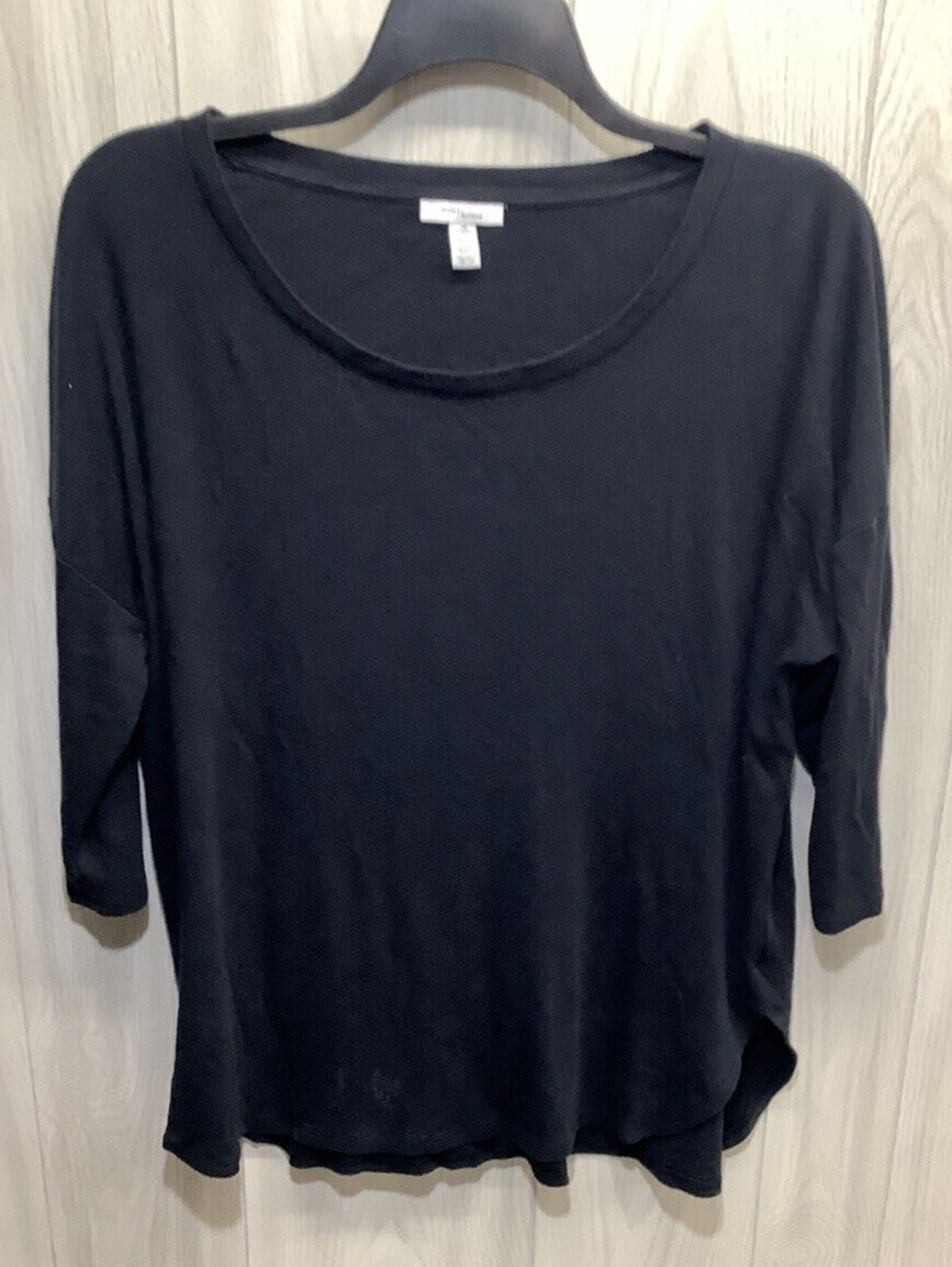 DAILY RITUAL Women’s (Size XXL) 3/4 Sleeve Round Neck Shirt *Stain*